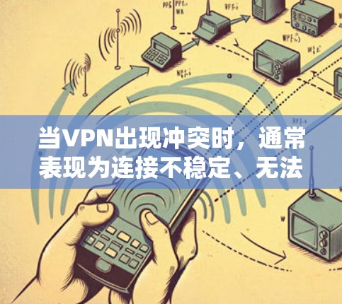 当VPN出现冲突时，通常表现为连接不稳定、无法访问特定网站、网络速度变慢，或与其他软件（如防火墙、代理）发生兼容性问题。以下是常见原因及解决方法