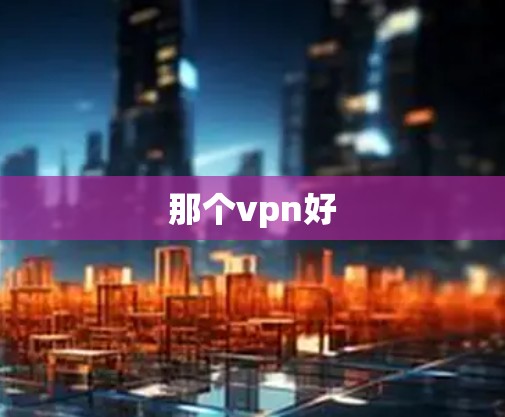 那个vpn好